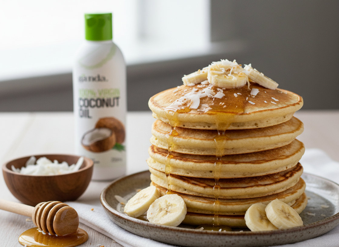 Ganda Morning Coconut Pancakes
